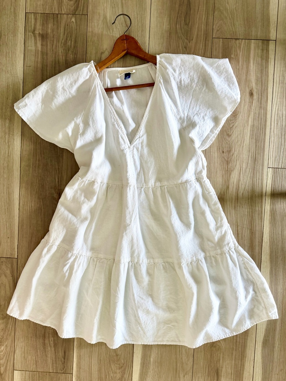 Universal Thread White Linen Dress